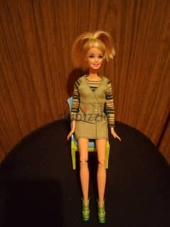 BARBIE Mattel Great doll Flexi legs +Shoes +a brand tag CHAIR, Both=25