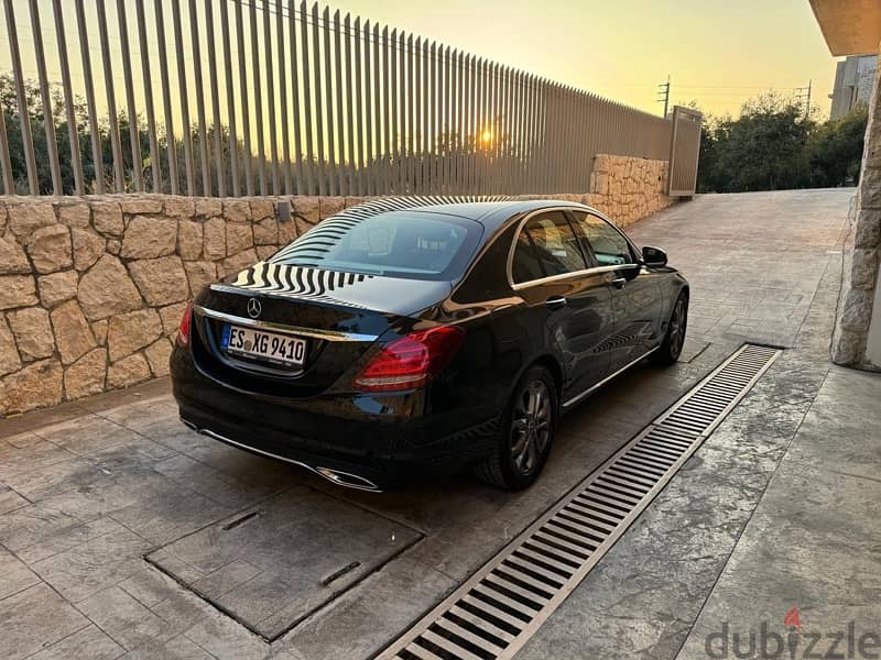 Mercedes-Benz C200 german 2017 black no damaged!aa 8