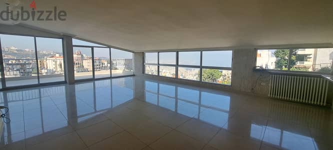 Apartment For Rent In Rabieh + Balcony / شقة للأيجار في الرابيه