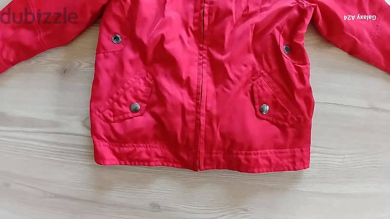 jacket polo red likenew 2