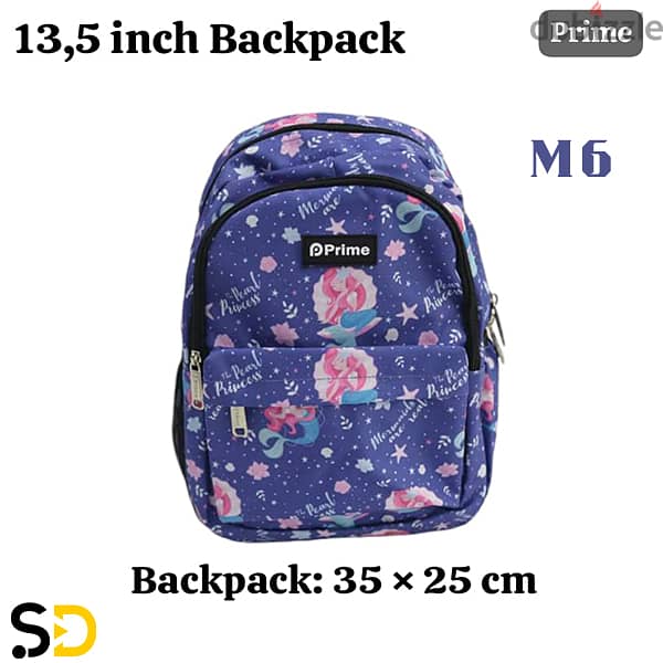 PRIME School Bag  حقيبة كمبيوتر محمول/حقيبة مدرسية متعددة الوظائف 6