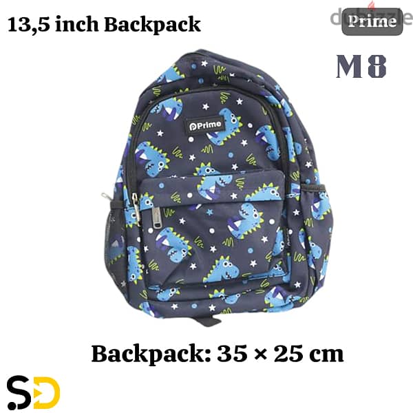 PRIME School Bag  حقيبة كمبيوتر محمول/حقيبة مدرسية متعددة الوظائف 8