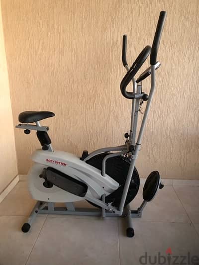 elliptical machine body sculpture used like new