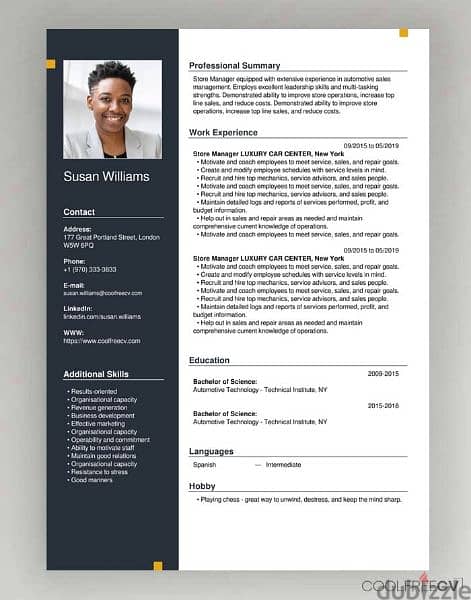 Resume Creator (9 $) 0