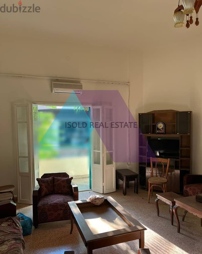 A 80 m2 apartment with a garden for sale in Sin El Fil 0