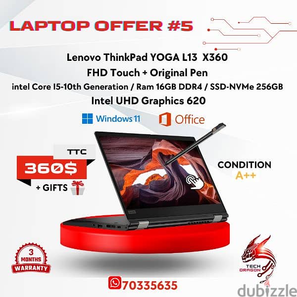 LAPTOPS OFFERS STARTING 250$ (COMERCIAL CONSUMER) 4