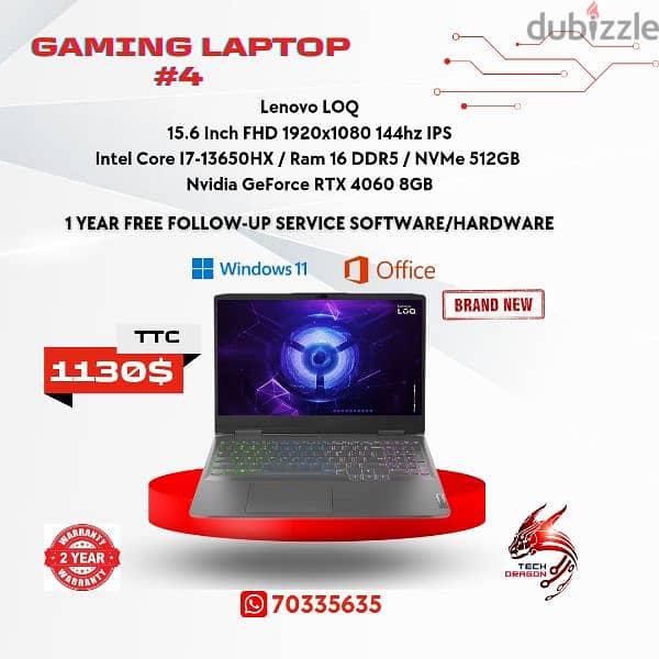 TOP SELLING GAMING LAPTOPS OFFERS (STORE WARRANTY) 2