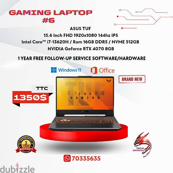 TOP SELLING GAMING LAPTOPS OFFERS (STORE WARRANTY) 4