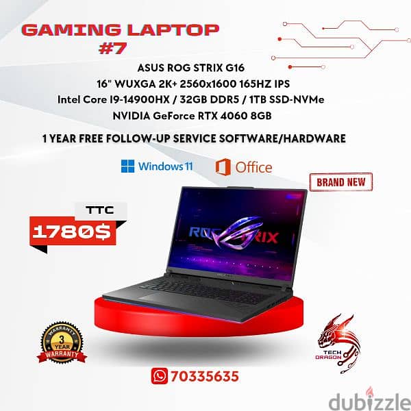 TOP SELLING GAMING LAPTOPS OFFERS (STORE WARRANTY) 5