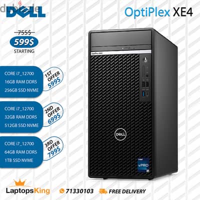 DELL OPTIPLEX XE4 CORE i7-12700 DESKTOP COMPUTER OFFERS