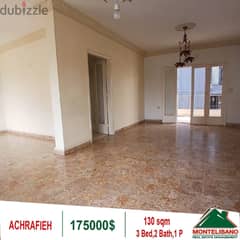 175000$!! Apartment for sale located in Achrafieh