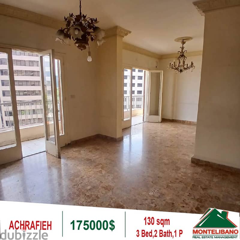 175000$!! Apartment for sale located in Achrafieh 1