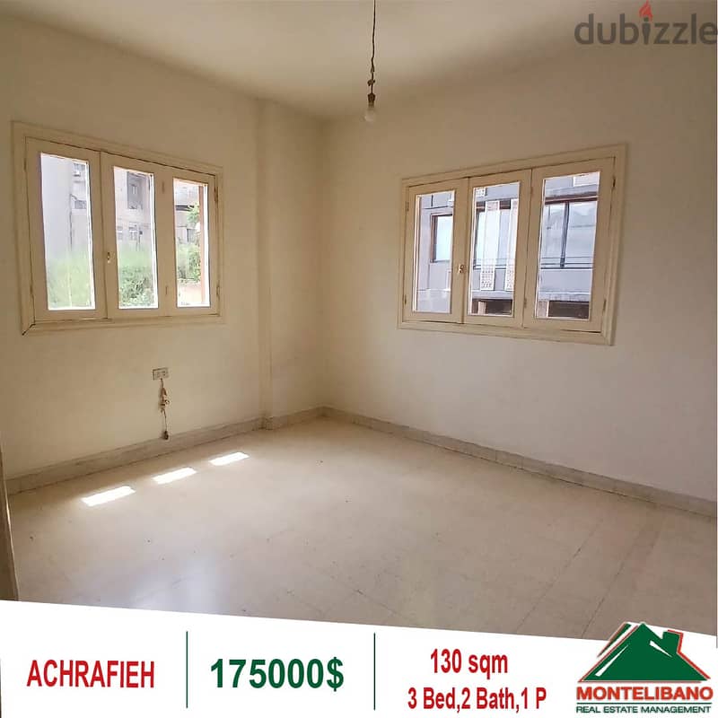 175000$!! Apartment for sale located in Achrafieh 3