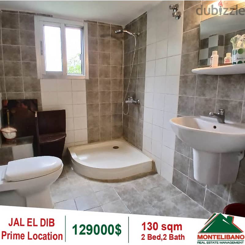 129000$!! Fully Furnished Apartment for sale in Jal El Dib 6