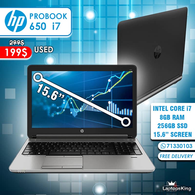 HP PROBOOK 650 CORE i7 15-INCH LAPTOP OFFER 0