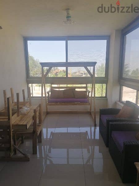 kleiaat for rent fully furnished 400$ 2 bed 2 wc 6