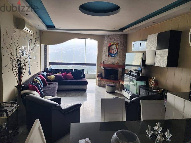 jeita super delux 2 bed 2 wc chemineh open view fully furnished 2