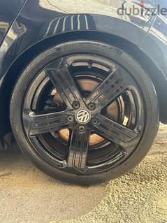 volkswagen golf 7r original rims 18 inch