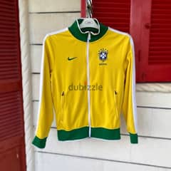 NIKE x Brasil National Football Team 2010-2011 Track Jacket. (S)