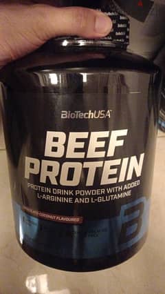 Biotech usa beef protein + L-Arginine and L-glutamine 0