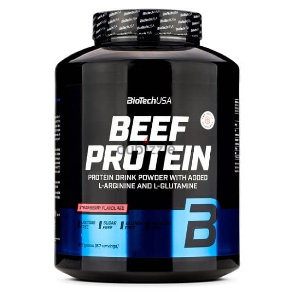 Biotech usa beef protein + L-Arginine and L-glutamine 1