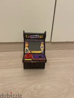 toy Mini arcade machine Dog dug and galaxian!