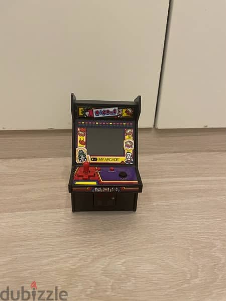 toy Mini arcade machine Dog dug and galaxian! 0