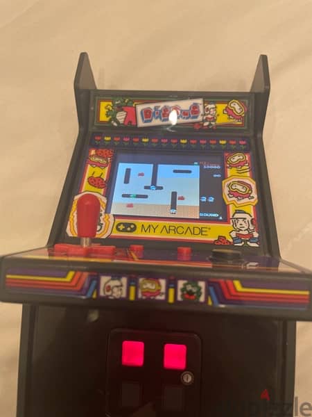 toy Mini arcade machine Dog dug and galaxian! 4