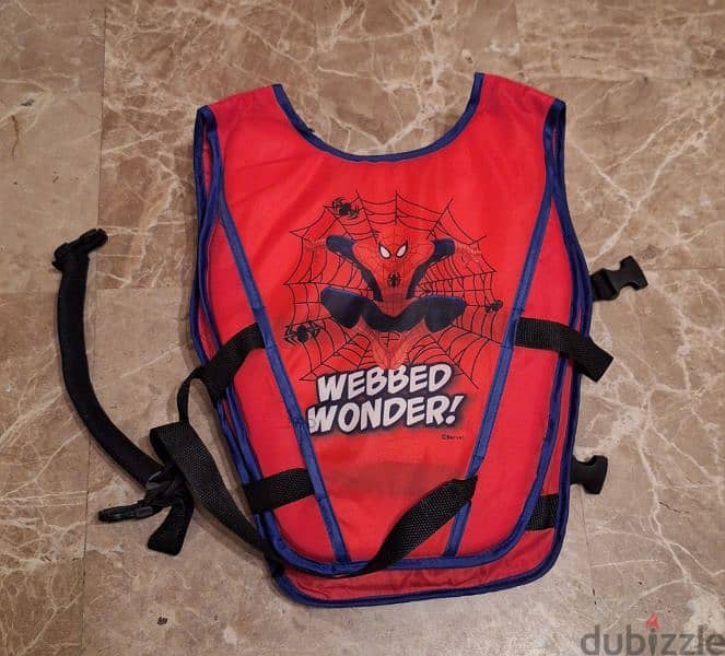 spiderman life jacket. 1