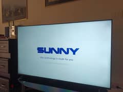 Tv sunny 55" smart barely used