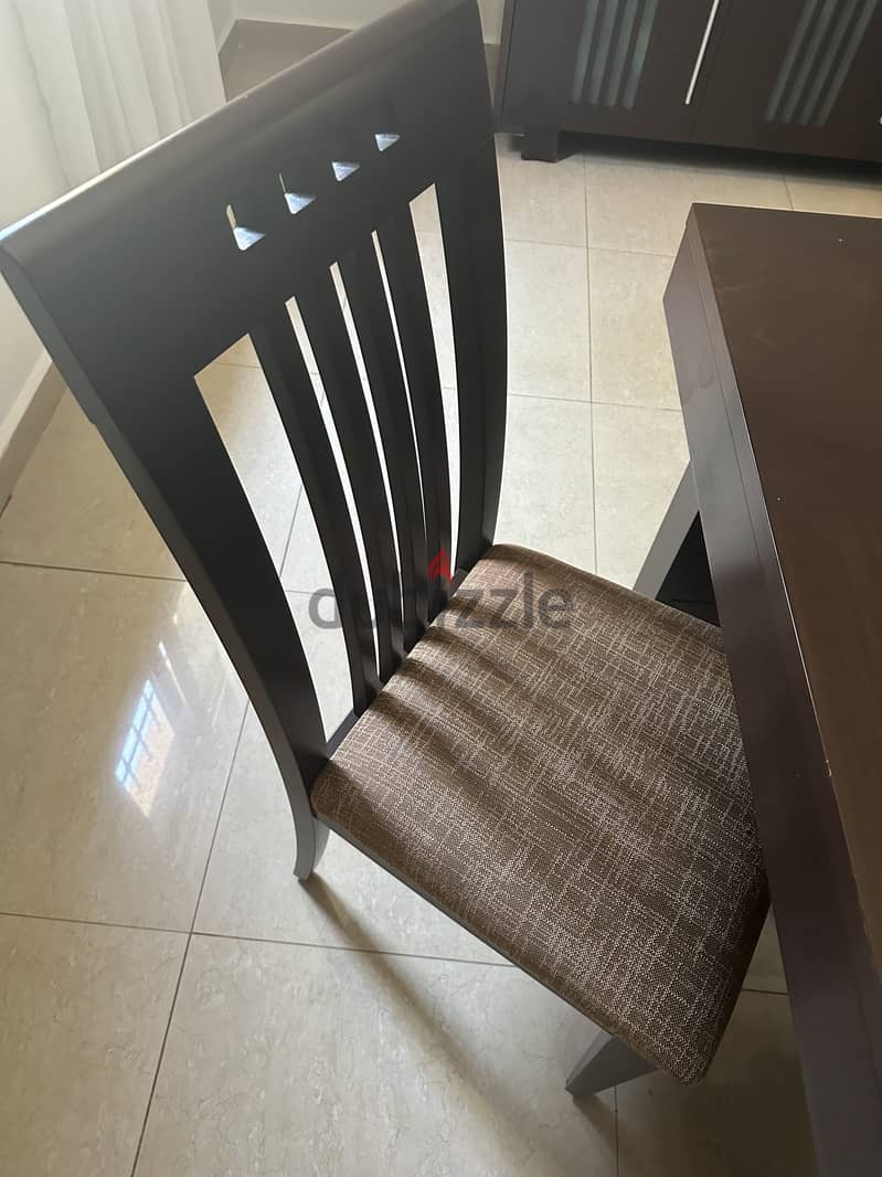 Full Dining Room طاولة سفرة + كراسي + درسوار 4