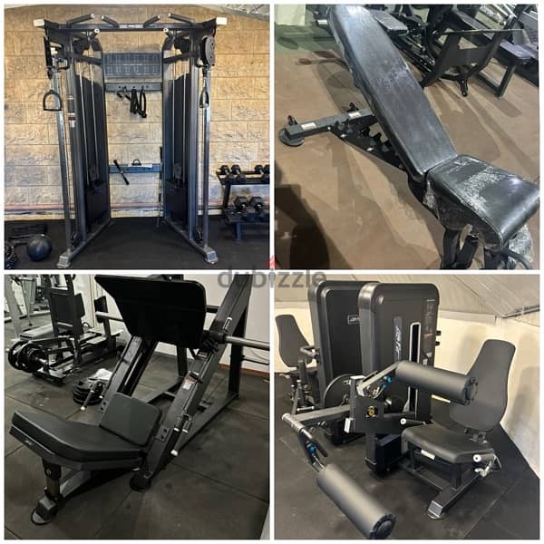 Gym machines package 0