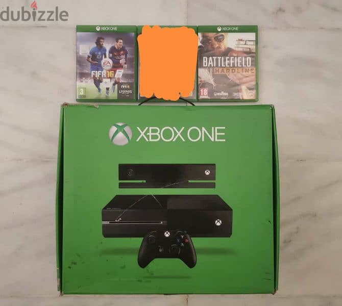 Xbox one complete in box used like new for sale 1