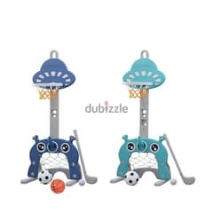 5-In-1 Adjustable Kids Basketball Hoop Set 0