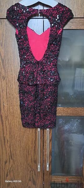 For Sale: Fuchsia Dress - Formal Events, Size 38, Worn Only Once! 1