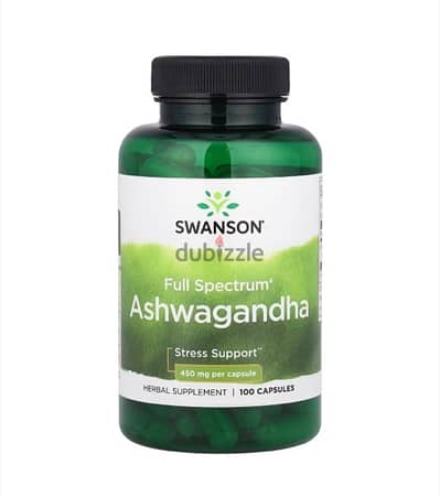 swanson ashwagandha 450 mg 100 capsule