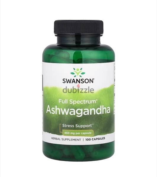 swanson ashwagandha 450 mg 100 capsule 0