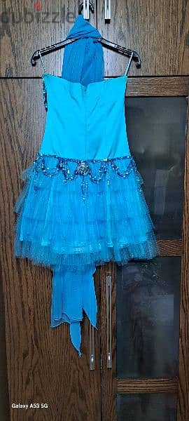 For Sale: Light Blue Dress - Formal Events, Size 38, Worn Only Once! 1