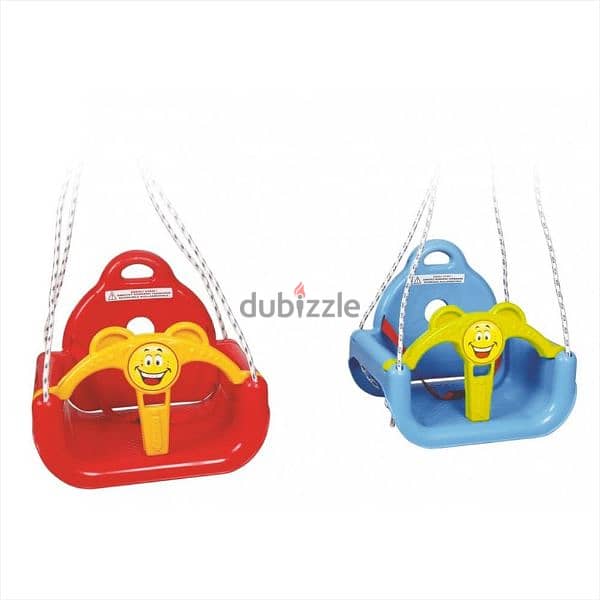 Happy Face Toddler Swing 0