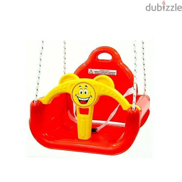 Happy Face Toddler Swing 2