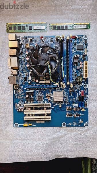 motherboard (CPU,RAM,FAN) for 17$ (info in desc) 0