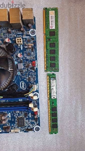 motherboard (CPU,RAM,FAN) for 17$ (info in desc) 2