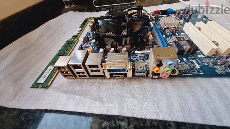 motherboard (CPU,RAM,FAN) for 17$ (info in desc) 4