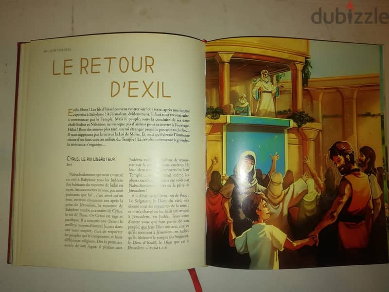 La Bible illustree ancien et nouveau testament  plus traveaux des apot 4