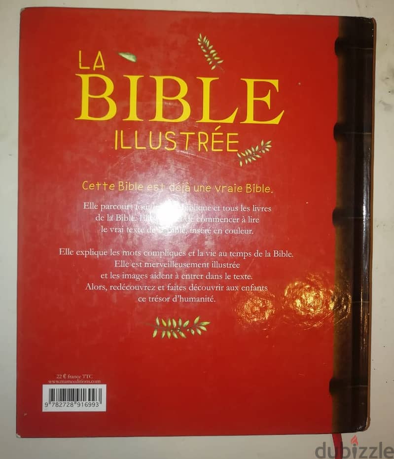 La Bible illustree ancien et nouveau testament  plus traveaux des apot 10