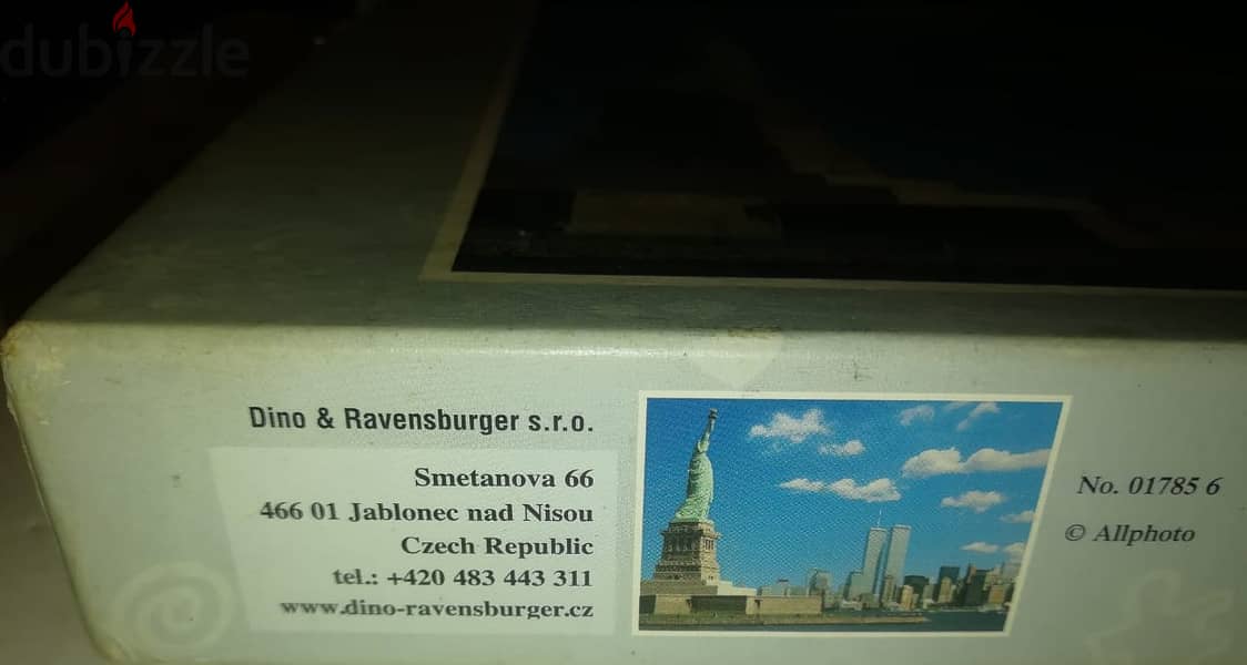 New York puzzle by Dino Ravensberger 1000 pcs 66*47cm used 2