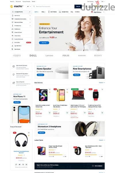 ecommerce website builder 2