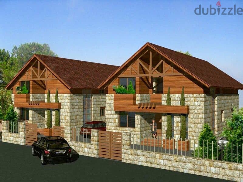 Core and Shell | 2 villas in Zaarour | 800 Sqm 3