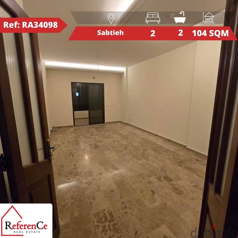 Apartment located in Sabtyeh for sale. شقة للبيع في السبتية 0