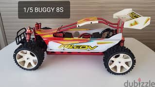 exchange on rc car , buggy 1/5 , 8S electric, excellent condition 0